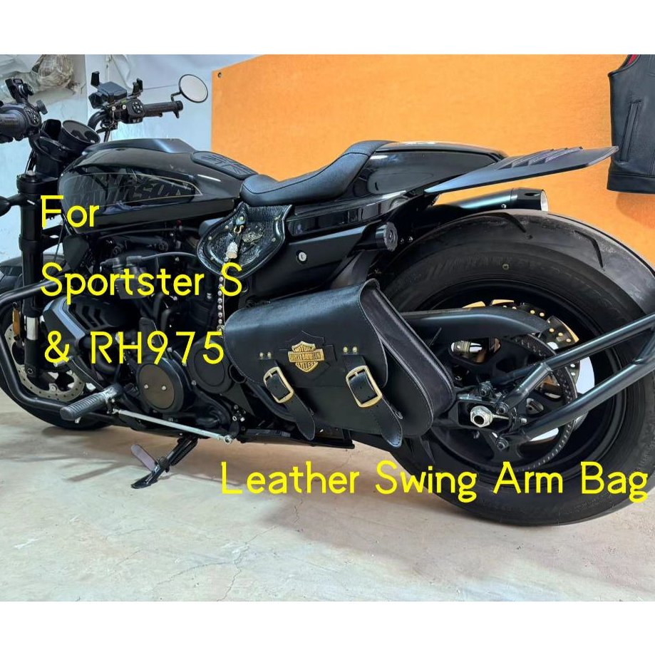 Harley RH975 Sportster sportsterS Dedicated Rocker Bag Leather Swing ...