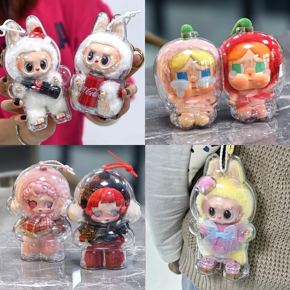Cola labu, Queen labubu, Cherry crybaby, เคสป้องกันตุ๊กตา SP, ผ้าคลุม ...