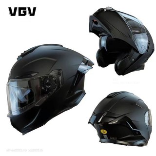 VGV mũ bảo hiểm xe máy có chứng nhận tiêu chuẩn an toàn nhiều quốc gia, kiểu mở‑đóng 2in1, cho mọi mùa, thiết kế đuôi mới nhất có thể lắp đặt tai nghe Bluetooth