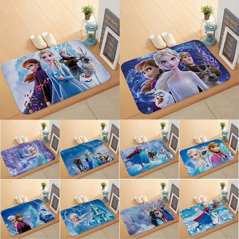 Frozen Princess Elsa Front Floor Door Entrance Mat Outdoor Kitchen Bath ...