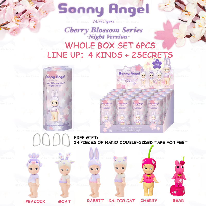 ทั้งกล่องชุด 6 ชิ้น Sonny Angel Cherry Blossom Series - Night Version ...
