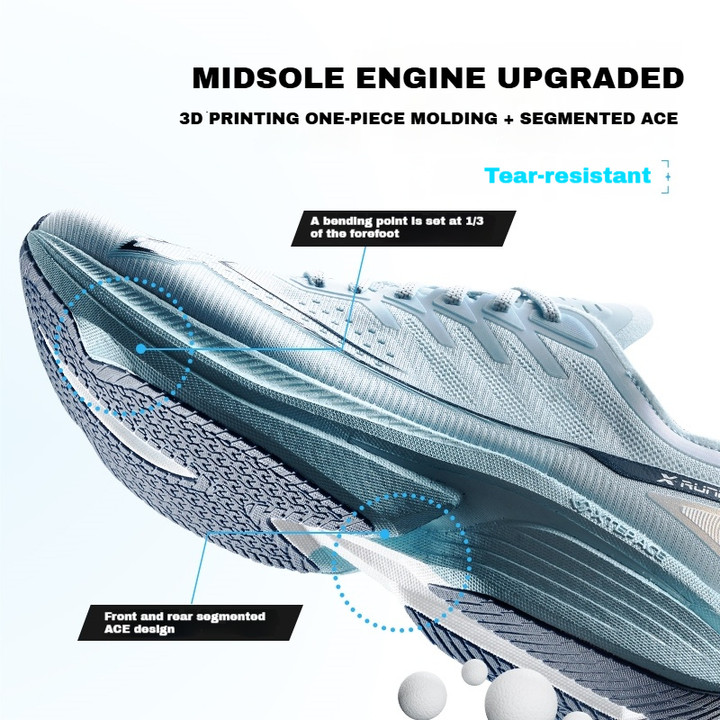 【xtep】One Piece 3.0 | รองเท้าวิ่ง รองเท้าแมราธอนแบบแข่งขัน Racing Nylon Plate Running Shoes Whirlwind Cheese — รองเท้ากีฬา แบรนด์ Xtep ของแท้ 100% เช็คราคาจาก Shopee Lazada thumbnail 4