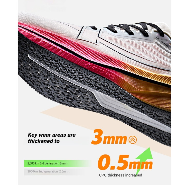 XTEP 2000KM 3.0 รองเท้าวิ่งสีใหม่ Rebound Support Professional Cushioning Shock Absorption 39-47 — รองเท้ากีฬา แบรนด์ Xtep ของแท้ 100% เช็คราคาจาก Shopee Lazada thumbnail 4