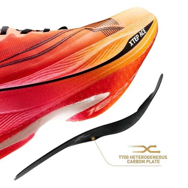 XTEP 160X 5.0 Pro รองเท้าวิ่งผู้หญิง Professional Marathon Racing Flagship Carbon Plate Champion — รองเท้ากีฬา แบรนด์ Xtep ของแท้ 100% เช็คราคาจาก Shopee Lazada thumbnail 5