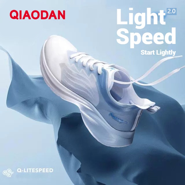 Qiaodan Light 2.0 รองเท้าวิ่งผู้หญิงตาข่ายน้ําหนักเบา Breathable Shock-absorbing XM26220209เอฟ — รองเท้ากีฬา แบรนด์ Qiaodan ของแท้ 100% เช็คราคาจาก Shopee Lazada thumbnail 3
