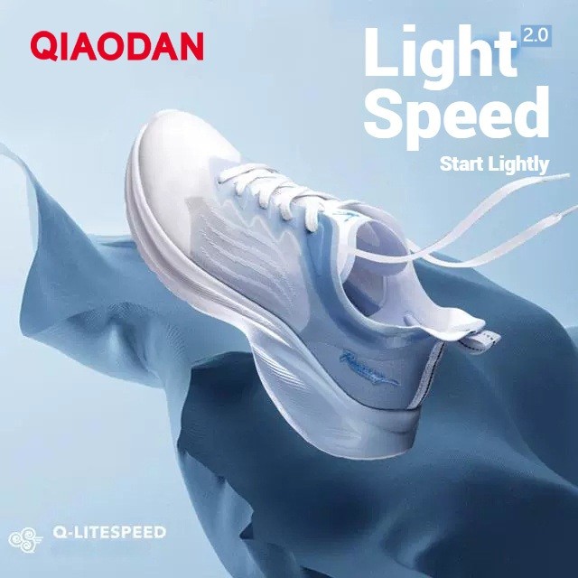 Qiaodan Light 2.0 รองเท้าวิ่งผู้หญิงตาข่ายน้ําหนักเบา Breathable Shock-absorbing XM26220209เอฟ — รองเท้ากีฬา แบรนด์ Qiaodan ของแท้ 100% เช็คราคาจาก Shopee Lazada thumbnail 3