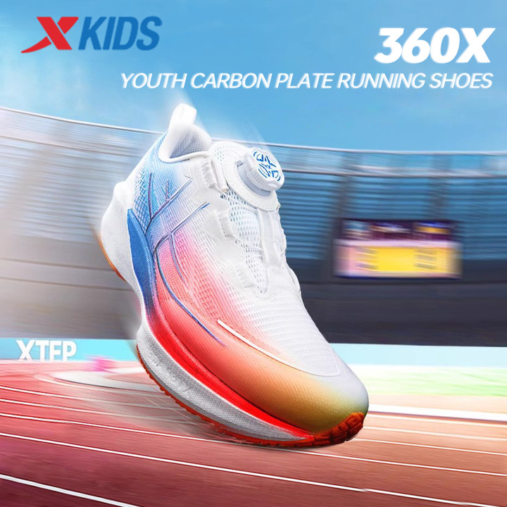【xtep】360X KIDS Series | Big Kid รองเท้าฝึกวิ่งเด็กสไตล์ใหม่ทดสอบทางกายภาพรองเท้ากีฬาเด็กชาย — รองเท้ากีฬา แบรนด์ Xtep ของแท้ 100% เช็คราคาจาก Shopee Lazada - รูปที่ 1
