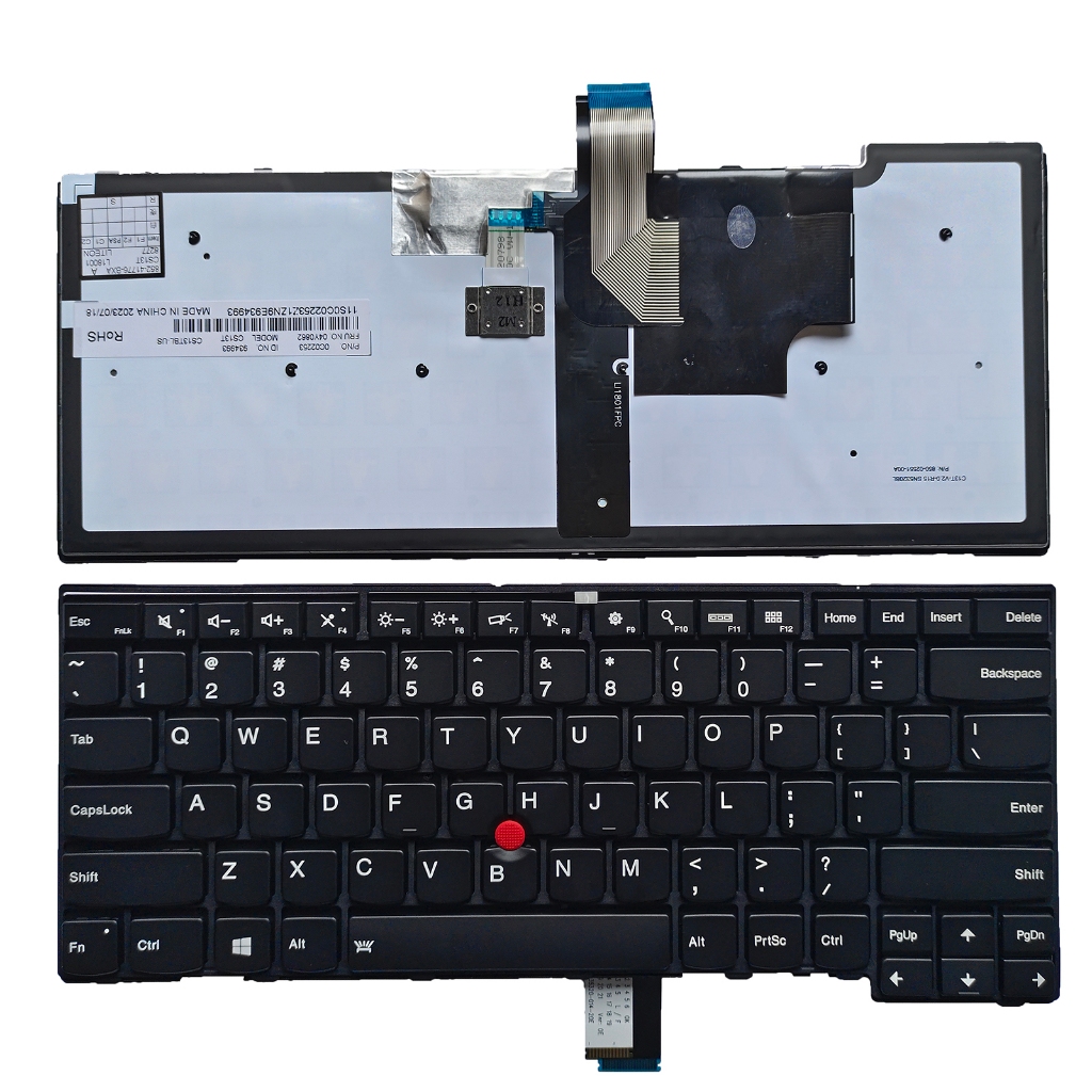 US Layout คีย์บอร์ดสําหรับ LENOVO IBM ThinkPad T440 T440P T440s T431 ...