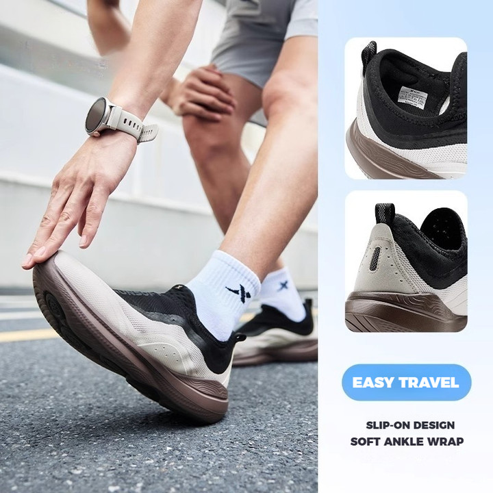 【xtep】 RUNSOFT 丨รองเท้าผ้าใบแบบไม่มีเชือกผูก — รองเท้ากีฬา แบรนด์ Xtep ของแท้ 100% เช็คราคาจาก Shopee Lazada thumbnail 3