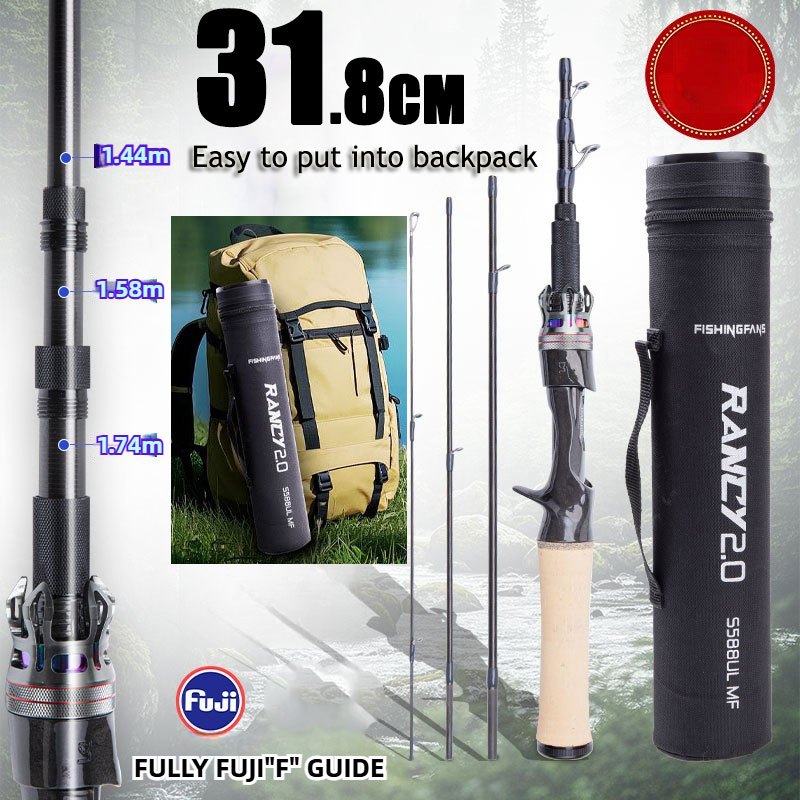 เพียง 31 ซม.3 ความยาว FUJI K Guide ตกปลา Rod 1.44 M/1.58 M/1.74 M แบบ ...