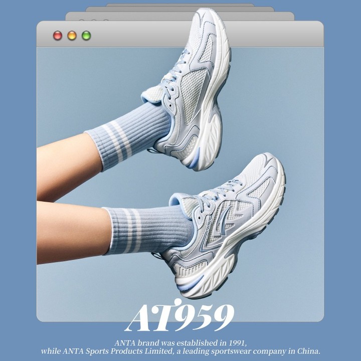 Anta ผู้หญิง Retro Running แฟชั่นอินเทรนด์รองเท้าวิ่งลําลอง 922525597 — รองเท้ากีฬา แบรนด์ Anta ของแท้ 100% เช็คราคาจาก Shopee Lazada thumbnail 4