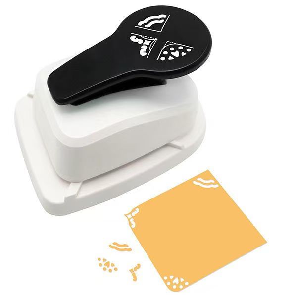 3-in-1 Tag Punch Corner Rounder Corner Trimmer Punch Double Equal Line ...