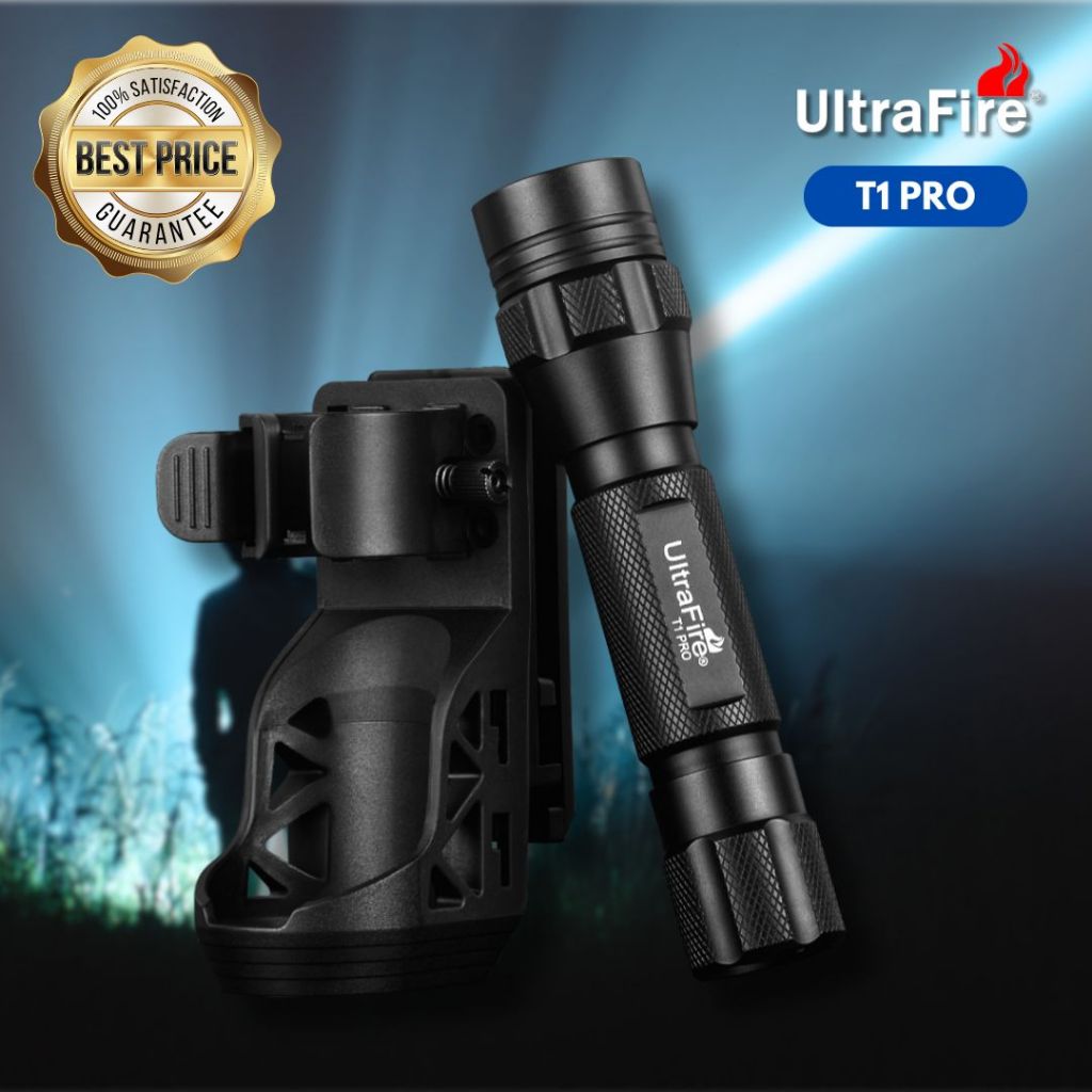 ULTRAFIRE T1 PRO 1000 Lumen ไฟฉายยุทธวิธี EDC ไฟฉาย LED | Shopee Thailand