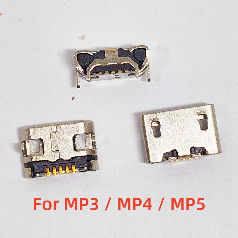 5-50 ชิ้น Micro USB 5 พินเชื่อมต่อแจ็คชาร์จซ็อกเก็ตพอร์ตหญิงปลั๊ก Dock ...