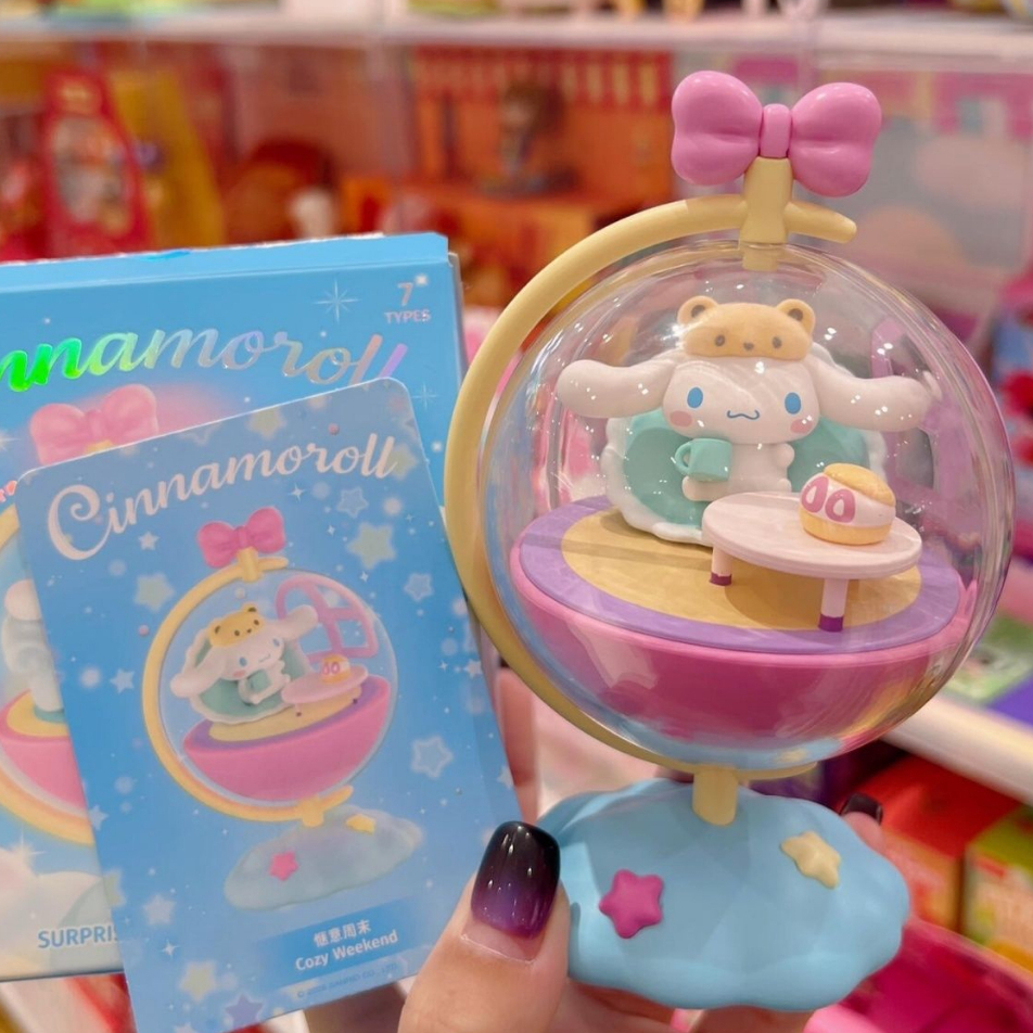 ของเล่นตุ๊กตาน่ารักจากซีรีส์ Spin Planet ของ Miniso Sanrio Cinnamoroll ...
