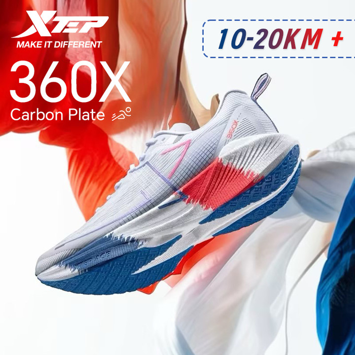 【xtep】360X | รองเท้าวิ่งแผ่นคาร์บอนระดับเริ่มต้น T400แผ่นคาร์บอน เหมาะกับคนหลากหลายมากขึ้น — รองเท้ากีฬา แบรนด์ Xtep ของแท้ 100% เช็คราคาจาก Shopee Lazada thumbnail 8
