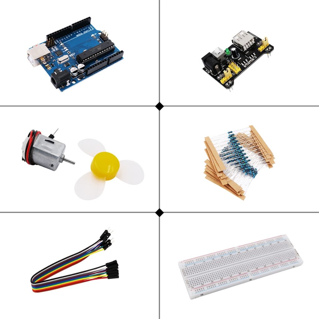 [COD] Lafvin Arduino R3 Basic Starter Kit พร้อมบอร์ด R3, LED, ตัว ...