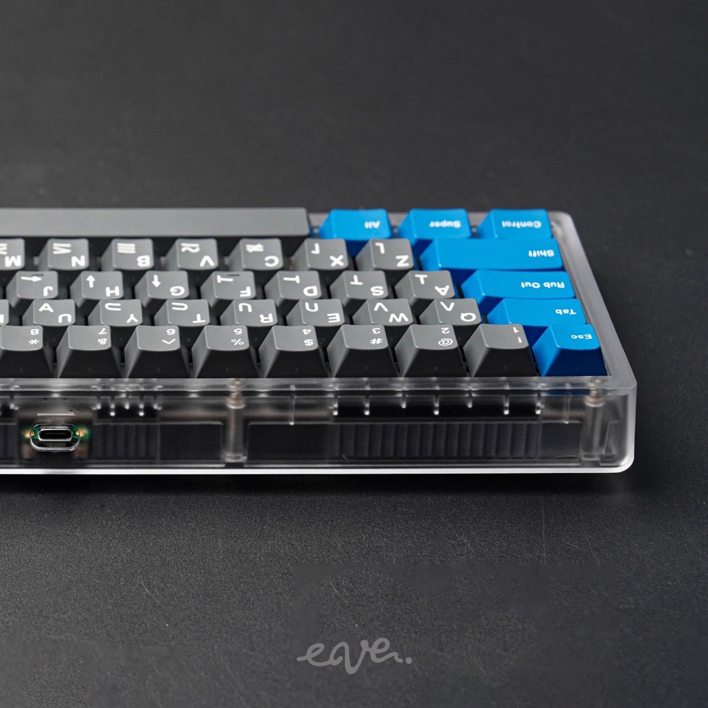 Swagkey AVE65 ชุดคีย์บอร์ดเชิงกลแบบมีสาย 65% Hot swappable RGB