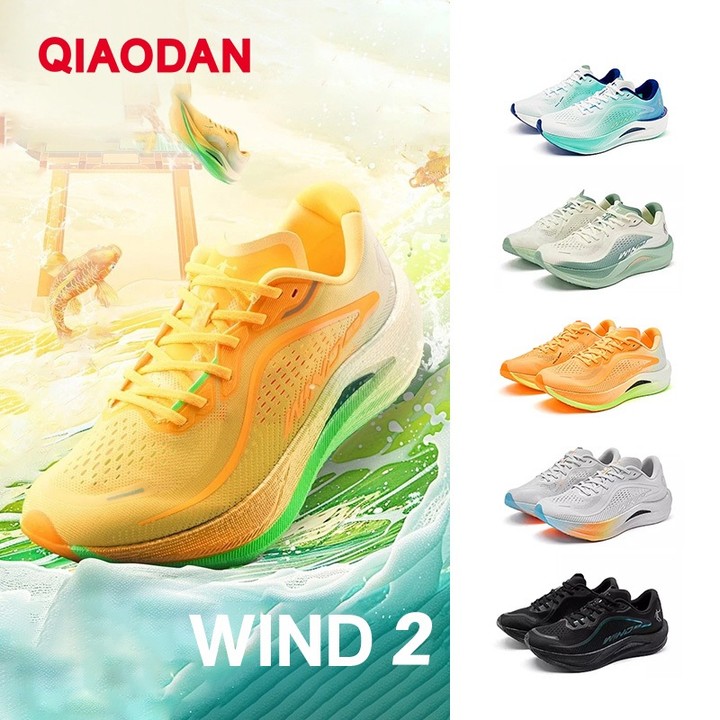 Qiaodan WIND 2.0 รองเท้าวิ่งผู้ชาย Shock Absorption Anti-Slip สบายทนทาน Soft BM23240298 — รองเท้ากีฬา แบรนด์ Qiaodan ของแท้ 100% เช็คราคาจาก Shopee Lazada - รูปที่ 1