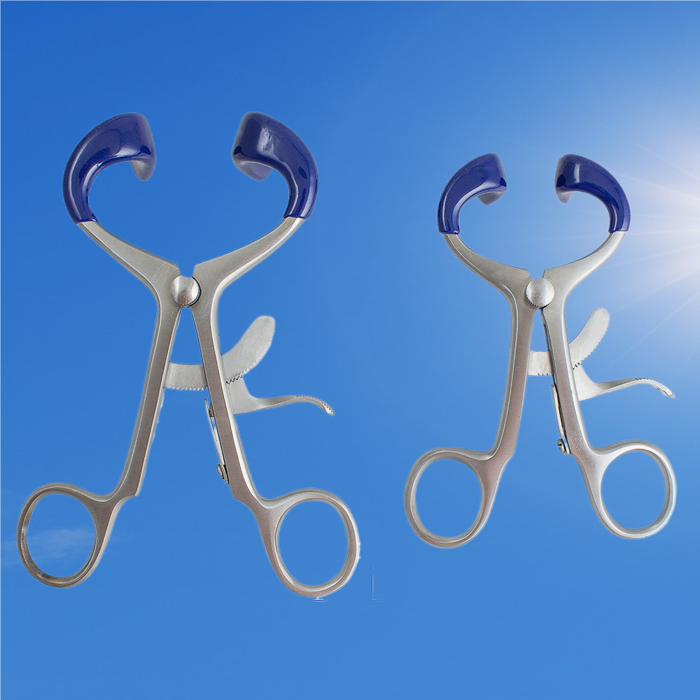 ทันตกรรม Metal Cheek Lip Retractor สแตนเลสเปิดปาก Cheek Expander ...