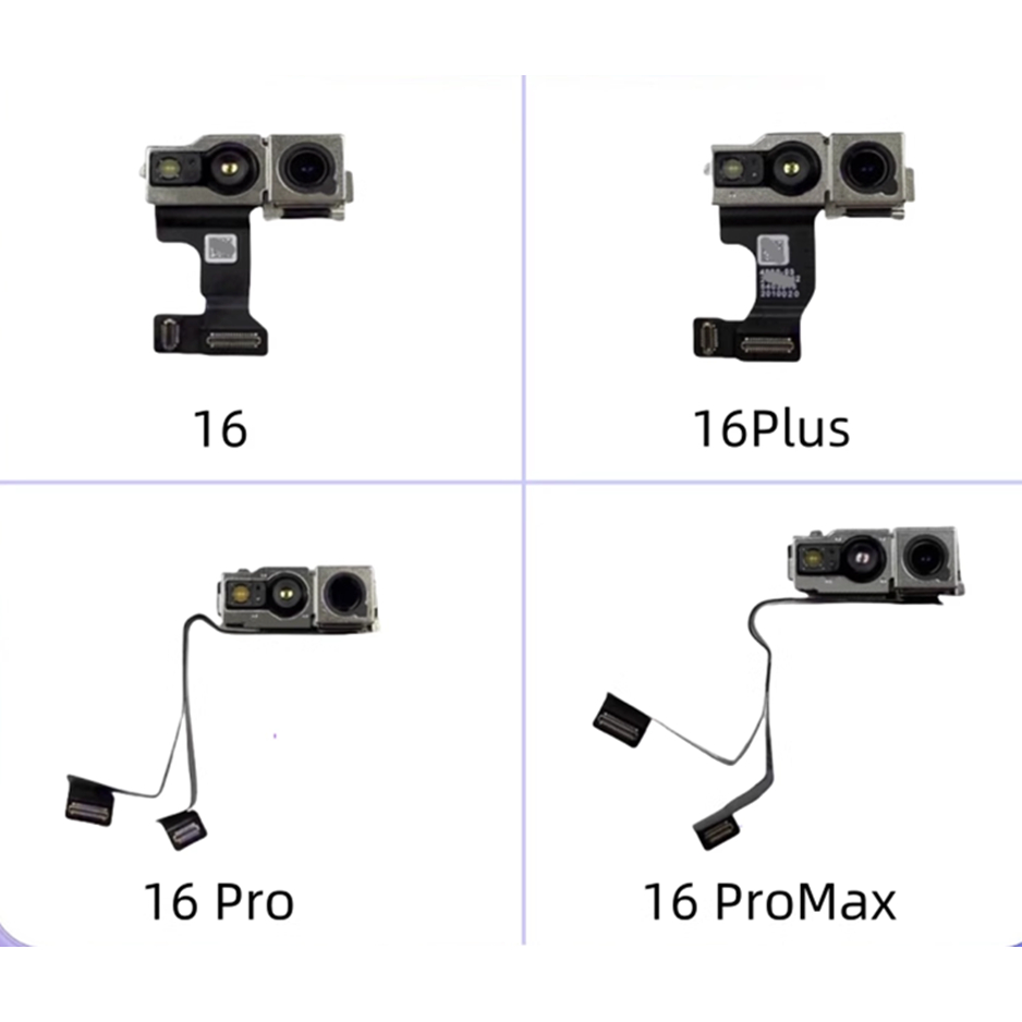 กล้องด้านหน้าสําหรับ 14 15/15Pro/15Promax/14 15 16 Plus Pro Max Facing ...