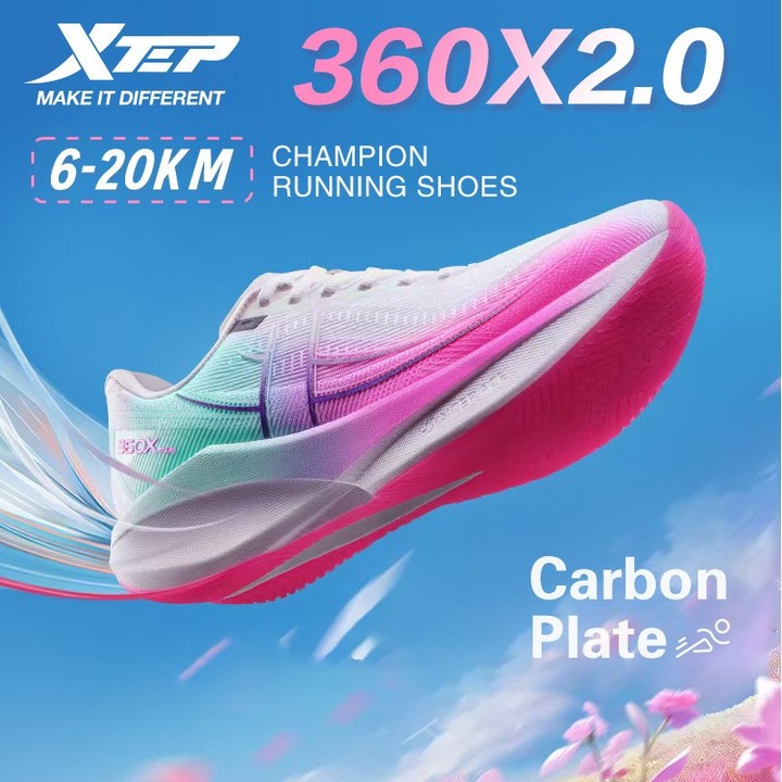 【xtep】360X 2.0丨รองเท้าวิ่งมาราธอน Racing Carbon Board รองเท้าวิ่ง Running shoes — รองเท้ากีฬา แบรนด์ Xtep ของแท้ 100% เช็คราคาจาก Shopee Lazada thumbnail 4