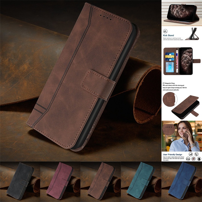 Custodia In Pelle PU Per Xiaomi POCO X7 Pro / X6 / X5 / F7 Ultra / F6 – Elegante E Antiurto