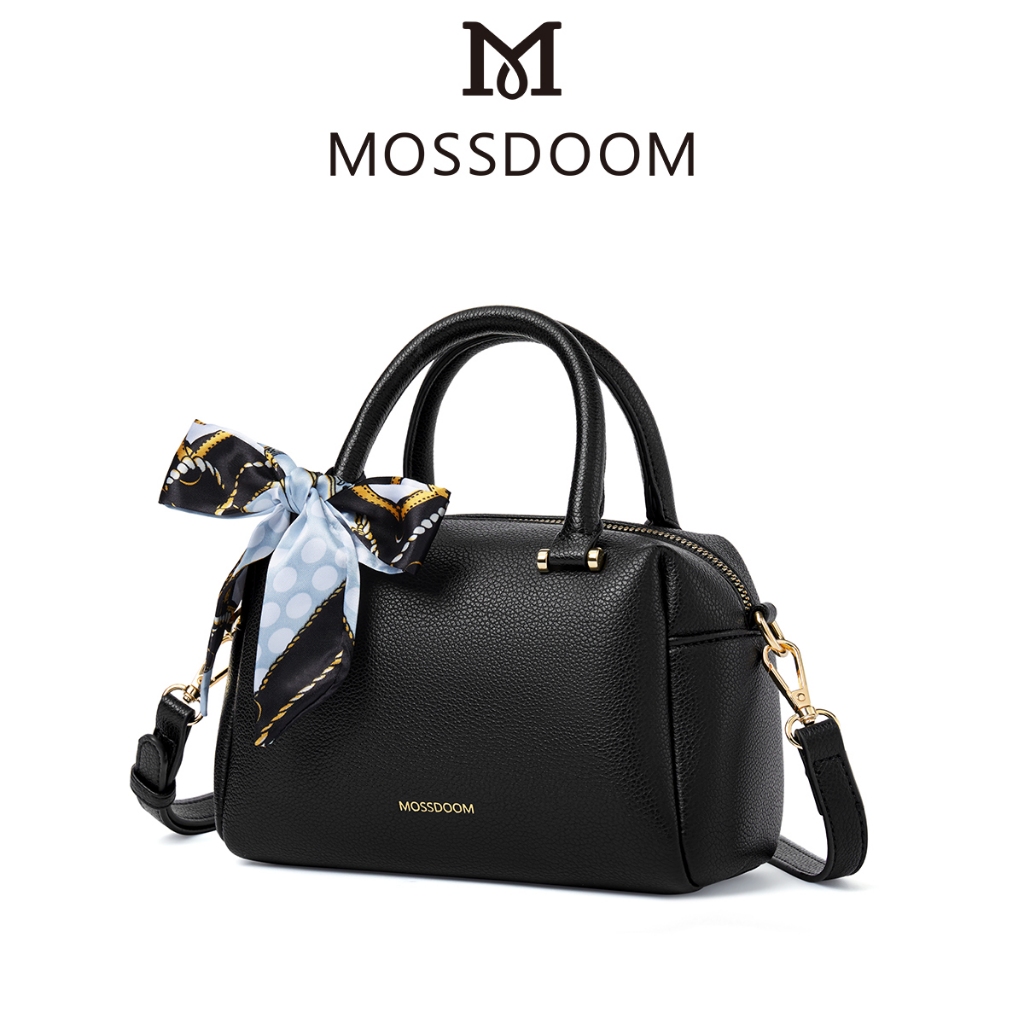 MOSSDOOM Marcia Bag กระเป๋าสำหรับผู้หญิง ดีไซน์เรียบ ผูกโบว์ให้ความหรูหรา