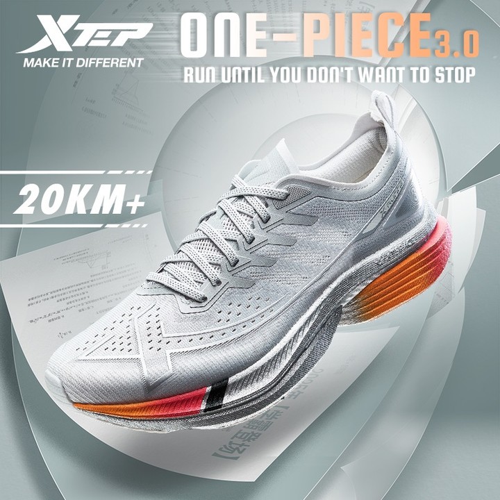 【xtep】One Piece 3.0 | รองเท้าวิ่ง รองเท้าแมราธอนแบบแข่งขัน Racing Nylon Plate Running Shoes Whirlwind Cheese — รองเท้ากีฬา แบรนด์ Xtep ของแท้ 100% เช็คราคาจาก Shopee Lazada thumbnail 8