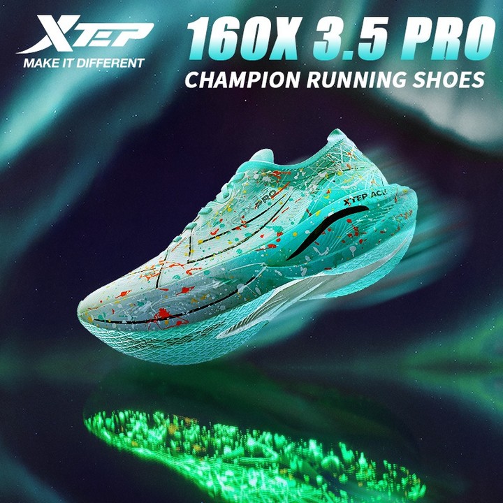 【xtep】160X3.0 Pro+160X3.5 Pro | รองเท้าวิ่งมาราธอน PB รองรับแรงกระแทก สําหรับผู้ชาย — รองเท้ากีฬา แบรนด์ Xtep ของแท้ 100% เช็คราคาจาก Shopee Lazada thumbnail 2
