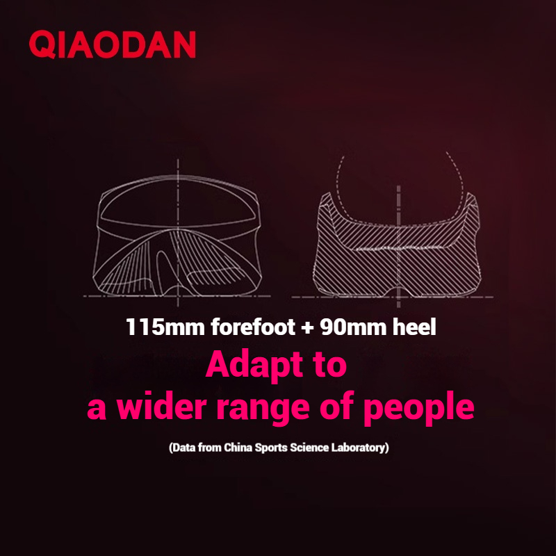 Qiaodan Feiying ลายสก๊อต 1.5 รองเท้าวิ่งผู้หญิงมาราธอนแผ่นคาร์บอน Rebound Breathable BM22240290 — รองเท้ากีฬา แบรนด์ Qiaodan ของแท้ 100% เช็คราคาจาก Shopee Lazada thumbnail 5