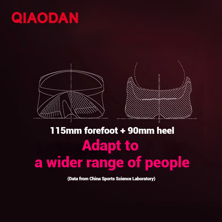 Qiaodan Feiying ลายสก๊อต 1.5 รองเท้าวิ่งผู้หญิงมาราธอนแผ่นคาร์บอน Rebound Breathable BM22240290 — รองเท้ากีฬา แบรนด์ Qiaodan ของแท้ 100% เช็คราคาจาก Shopee Lazada thumbnail 5