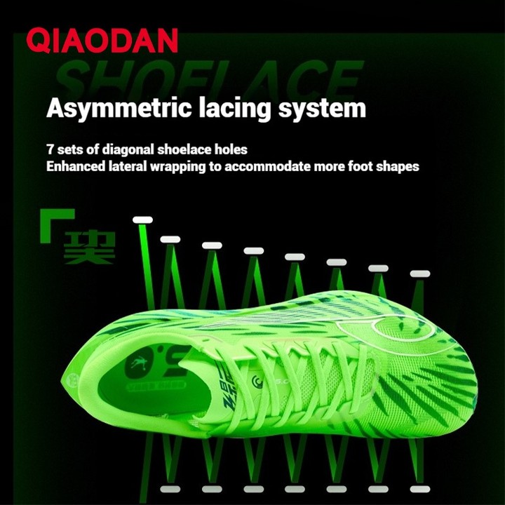 Qiaodan Feiying PB 5.0 รองเท้าวิ่งผู้หญิง Marathon Racing แผ่นคาร์บอน Rebound Stable QDB022252299 — รองเท้ากีฬา แบรนด์ Qiaodan ของแท้ 100% เช็คราคาจาก Shopee Lazada thumbnail 7