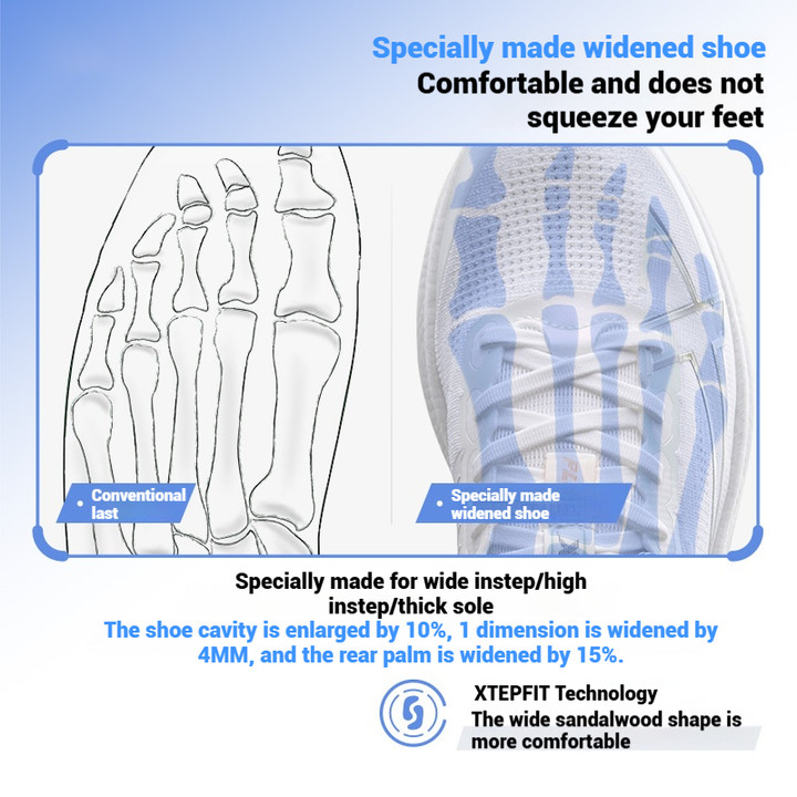 XTEP 2000KM PLUS รองเท้าวิ่งผู้หญิง Rebound Support Professional Cushioning Shock Absorption แผ่นไนลอน — รองเท้ากีฬา แบรนด์ Xtep ของแท้ 100% เช็คราคาจาก Shopee Lazada thumbnail 4