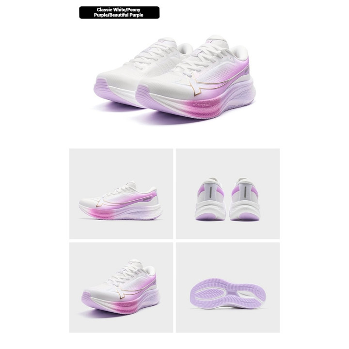 XTEP 2000KM PLUS รองเท้าวิ่งผู้หญิง Rebound Support Professional Cushioning Shock Absorption แผ่นไนลอน — รองเท้ากีฬา แบรนด์ Xtep ของแท้ 100% เช็คราคาจาก Shopee Lazada thumbnail 8