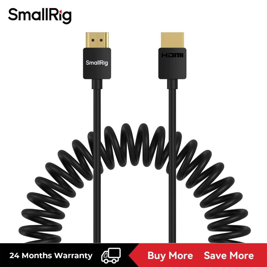 SmallRig Coiled Data Cable (A to A) 4963 | Shopee Thailand