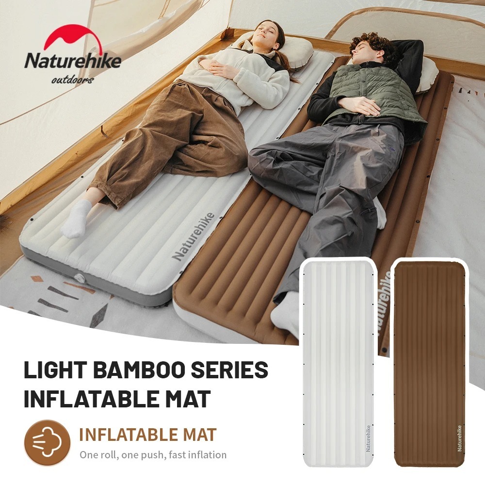 Naturehike LiBang Inflatable Cushion Camping Ultralight Mat กลางแจ้ง ...