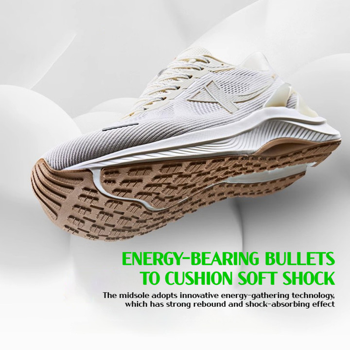 【xtep】 LING BU ET 丨 Running Summer Shock Absorption Exam Physical Test Casual Sports Running Shoes — รองเท้ากีฬา แบรนด์ Xtep ของแท้ 100% เช็คราคาจาก Shopee Lazada - รูปที่ 1