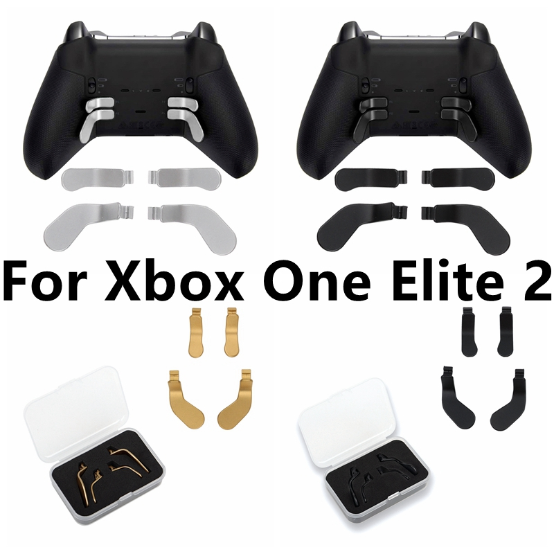 4PCS Metal Back Paddles เข้ากันได้กับ Microsoft Xbox One Elite 2 ...