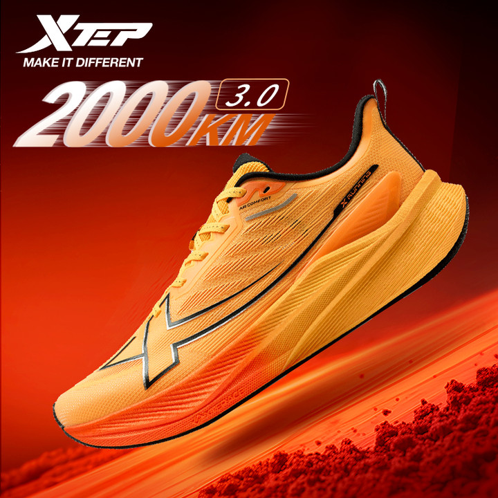 【xtep】2000KM 3.0 |  ราชาแห่งการสึกหรอ รองเท้าวิ่ง Unisex รองเท้าวิ่งมาราธอน รองเท้าวิ่งจ็อกกิ้ง สีฟลูออเรสเซนต์มีจำกัด — รองเท้ากีฬา แบรนด์ Xtep ของแท้ 100% เช็คราคาจาก Shopee Lazada thumbnail 2