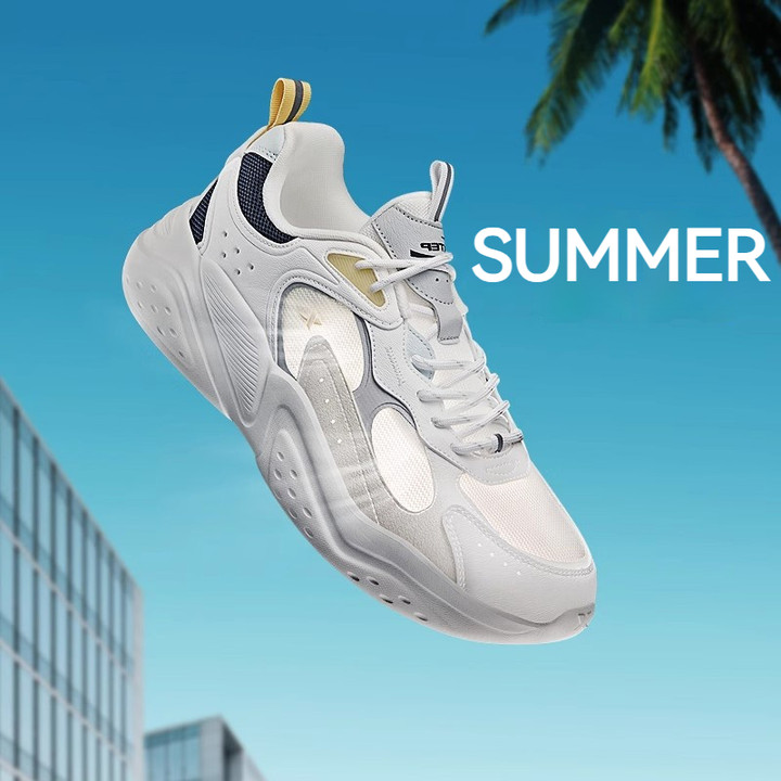 【xtep】 Summer | ฤดูร้อนสไตล์ใหม่สบายๆกีฬา อ่อนนุ่ม เพียงผู้เดียว พ่อ ตาข่ายระบายอากาศรองเท้าวิ่งน้ําหนักเบา — รองเท้ากีฬา แบรนด์ Xtep ของแท้ 100% เช็คราคาจาก Shopee Lazada thumbnail 3