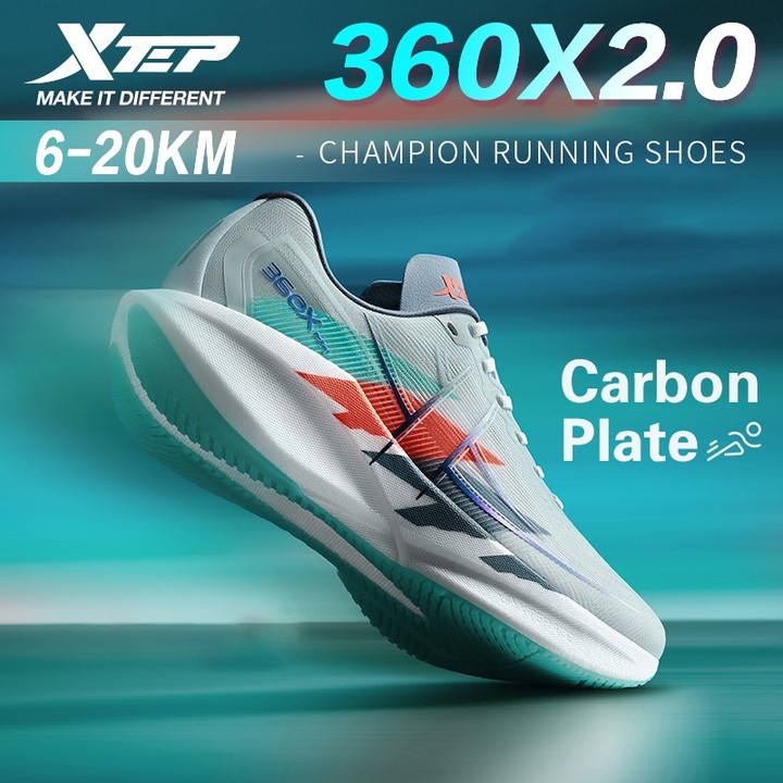 【xtep】360X 2.0丨รองเท้าวิ่งมาราธอน Racing Carbon Board รองเท้าวิ่ง Running shoes — รองเท้ากีฬา แบรนด์ Xtep ของแท้ 100% เช็คราคาจาก Shopee Lazada thumbnail 8