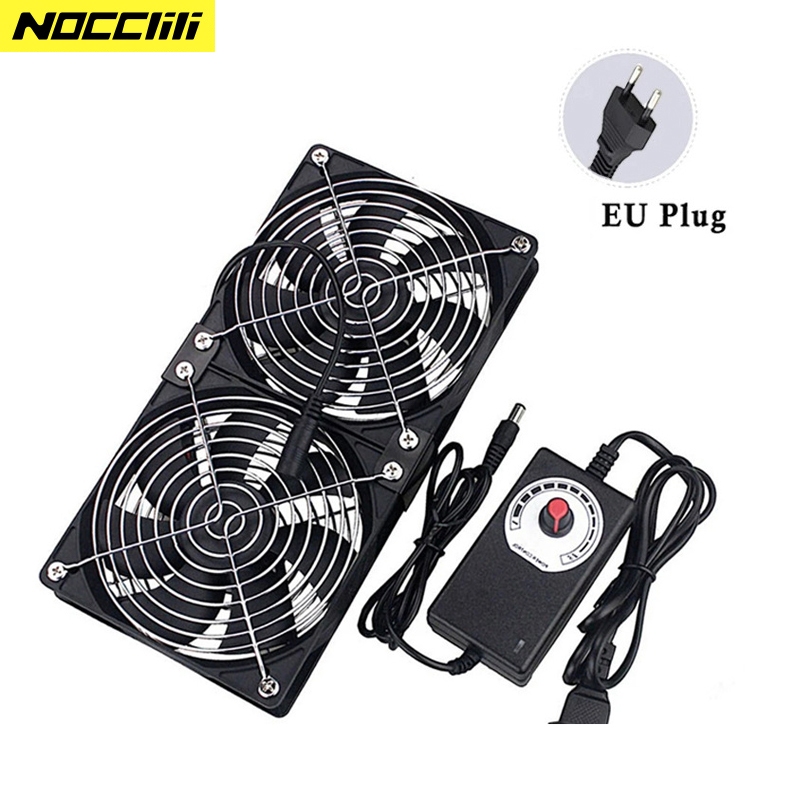 Nocclili พัดลมดูดอากาศ USB Exhaust Fan Speed Controller 3000RPM High ...