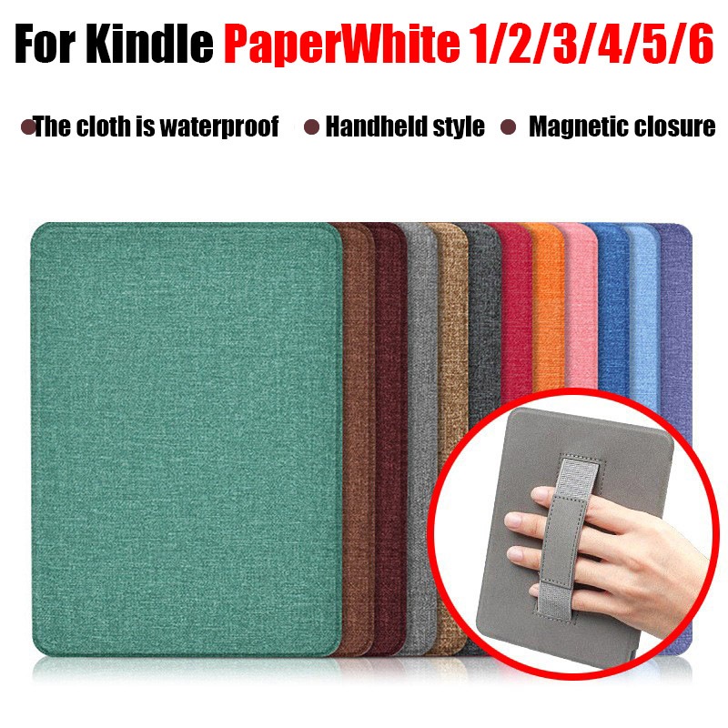 สําหรับ Kindle PaperWhite 1 2 3 4 5 6 6.0/6.8 eBook ผ้าหนังกันน้ํา ...