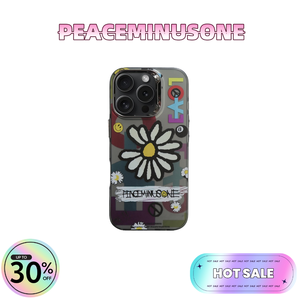 G-Dragon Daisy Phone Case Silver Double Layer | เคสมือถือสีเงิน ลายดอก ...