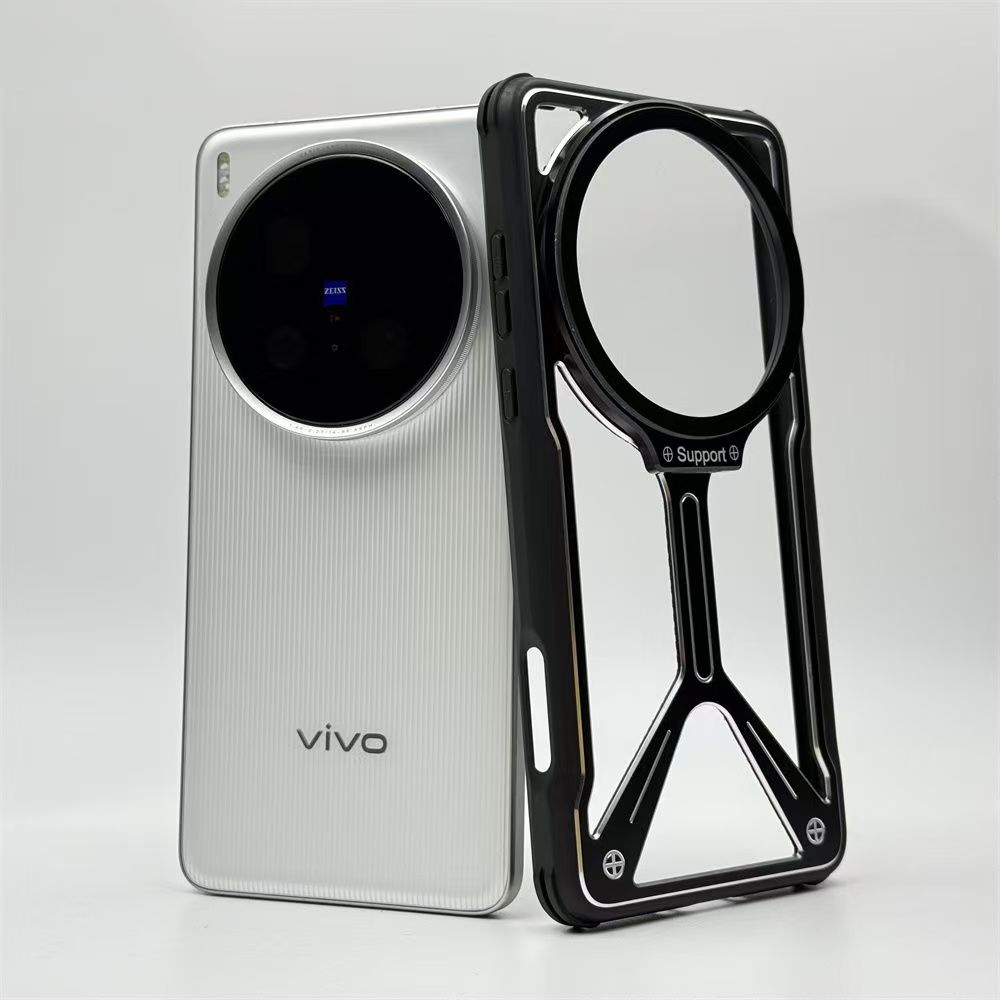 TPU Meatl 2in1 กันกระแทกเคสกระจายความร้อนสําหรับ Vivo x200 x100 ultra ...