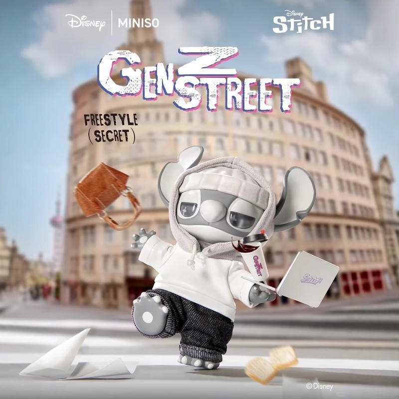 ของแท้ Disney Stitch Mystery Box GenZ Street Series อินเทรนด์เล่น ...
