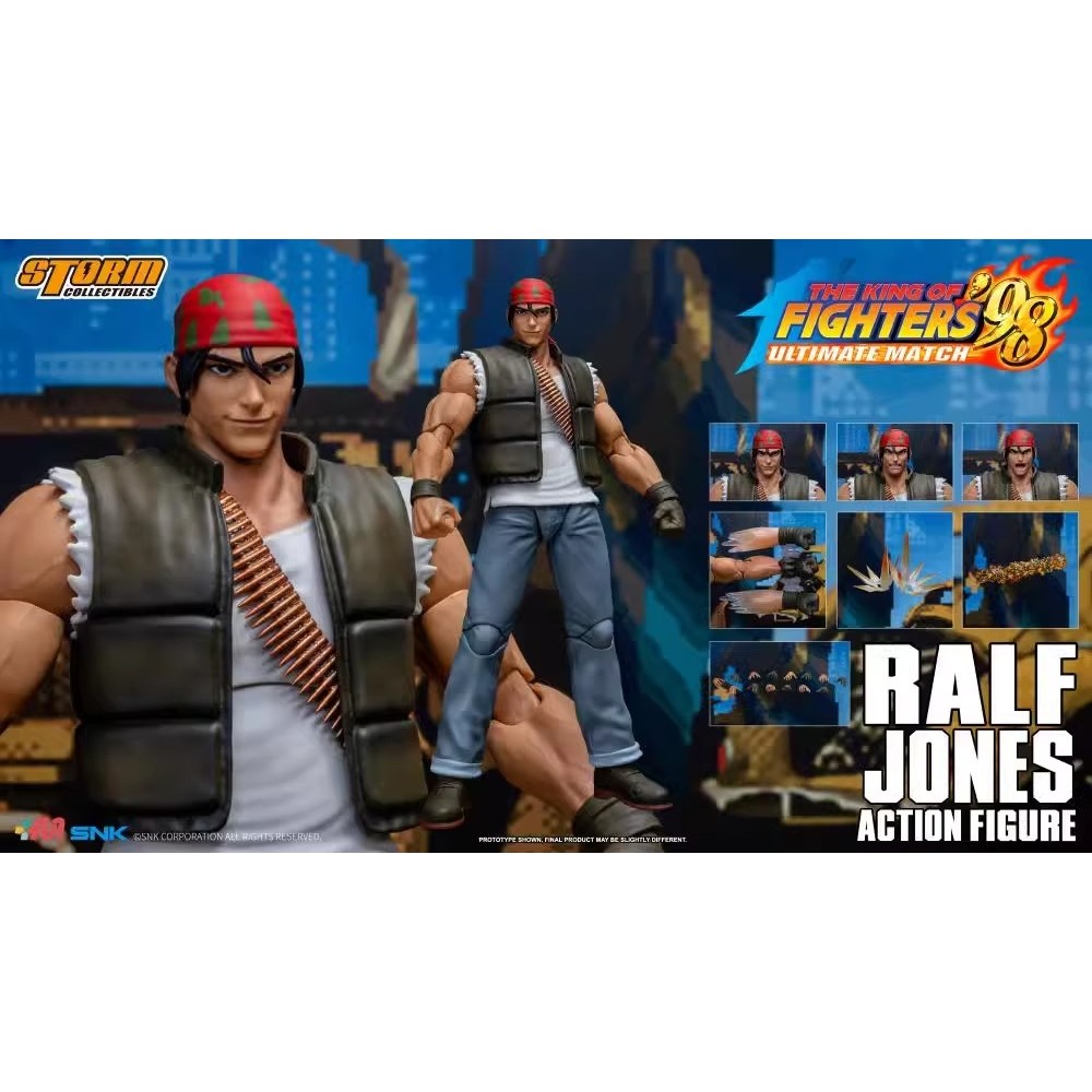 Storm Toys King of Fighters 98 KOF Ralph 1/12 แอ็คชั่นฟิกเกอร์ | Shopee ...