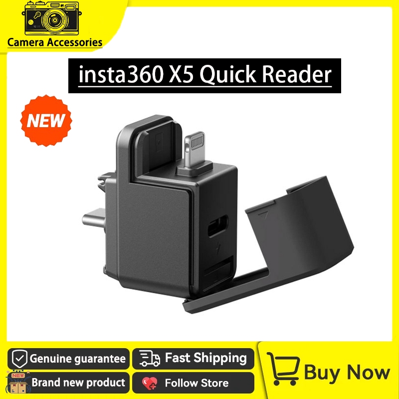Original New insta360 X5 Quick Reader compatible with iOS and Android ...