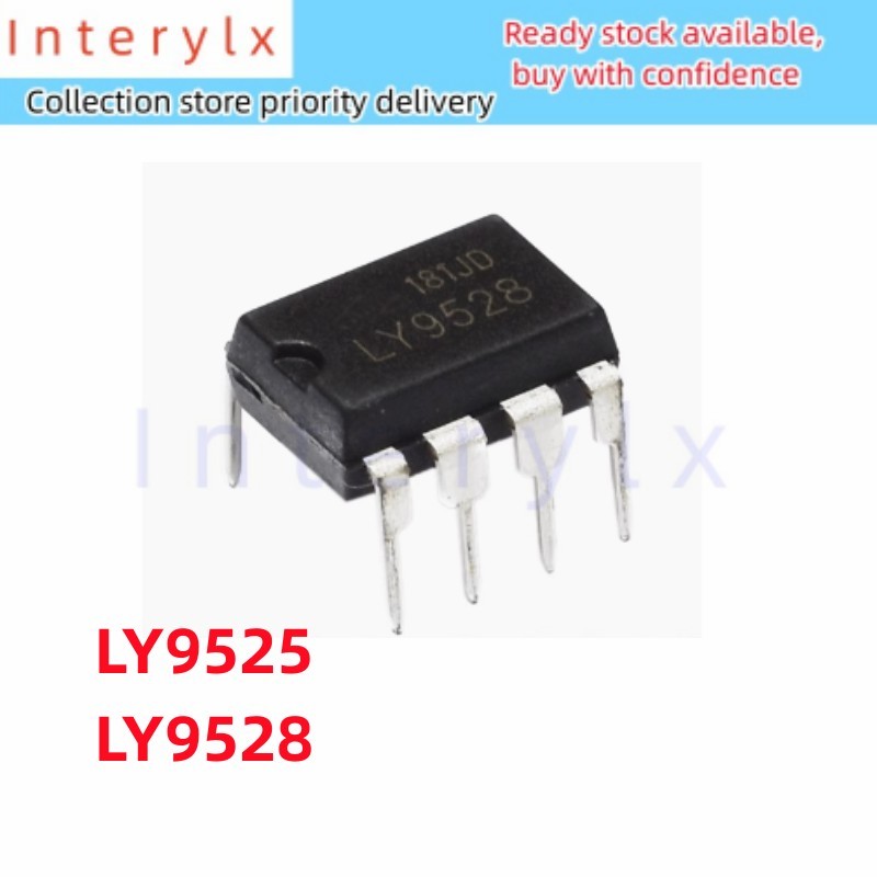 5 ชิ้น/ล็อตยี่ห้อใหม่ LY9525 9525 LY9528 9528 Switching Power Chip ...
